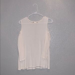 Cold shoulder top